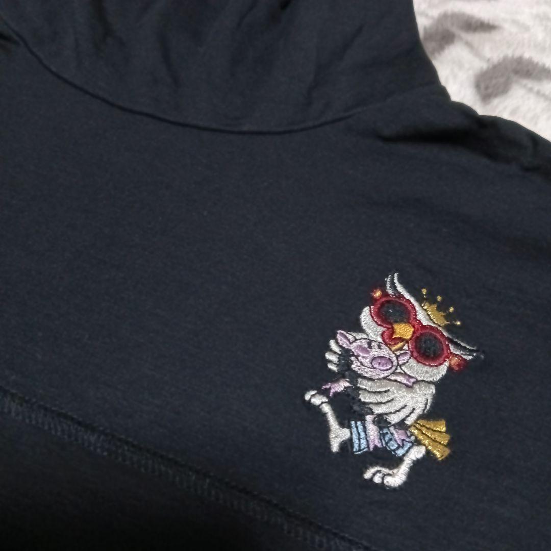 未使用　アルベロベロ　ハイネックカットソー　ブラック　黒　タートルネック