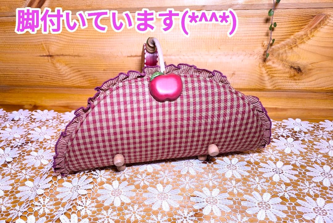 ⭐️アメリカンカントリー雑貨♥サンタさんからの贈り物ෆ飾り彫りりんごෆバスケット