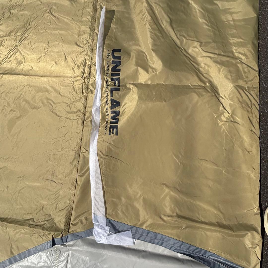 未使用　ほぼ新品　ユニフレーム　REVOタープ600