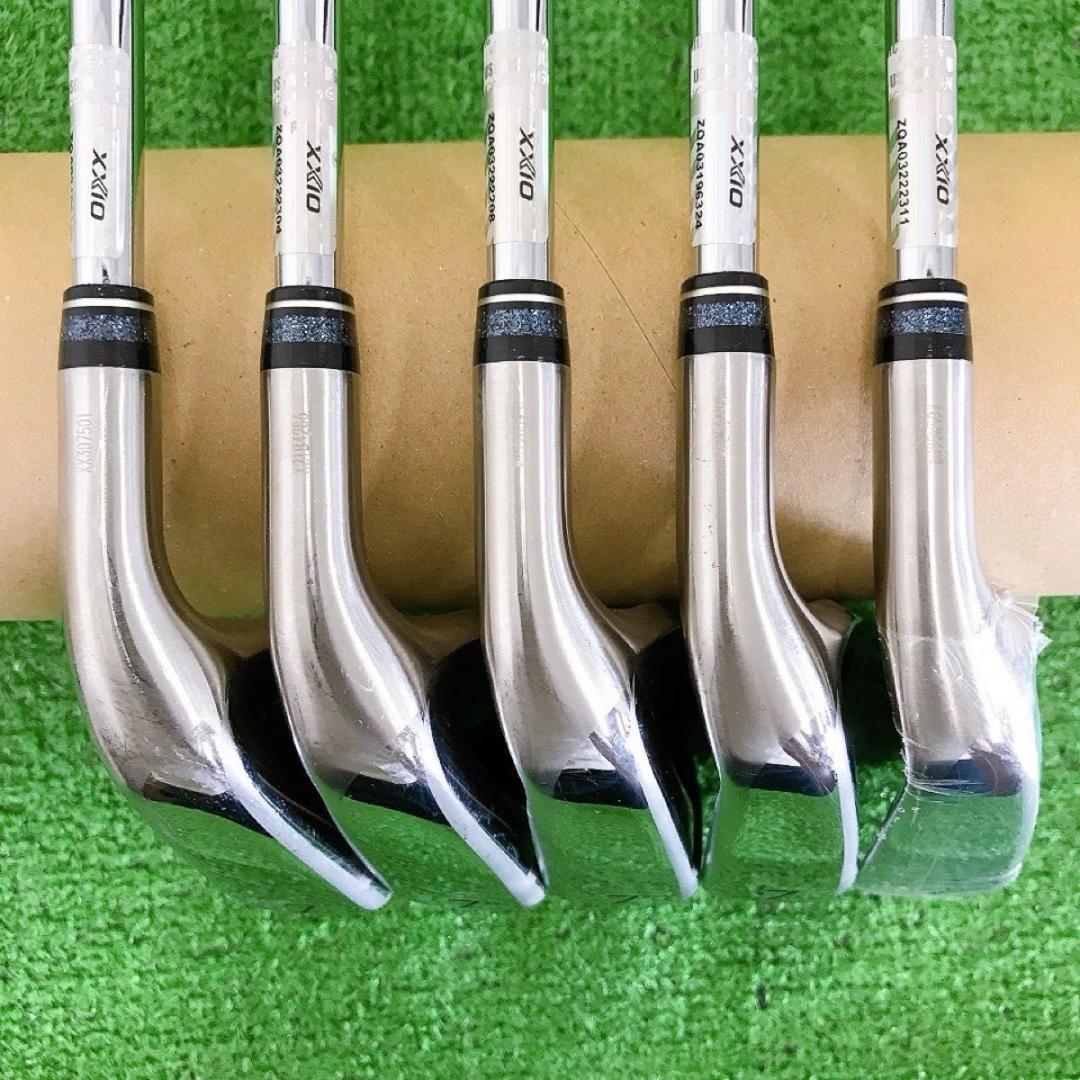 タ88★ゼクシオイレブン XXIO11 7番アイアン5本セット R 純正スチール