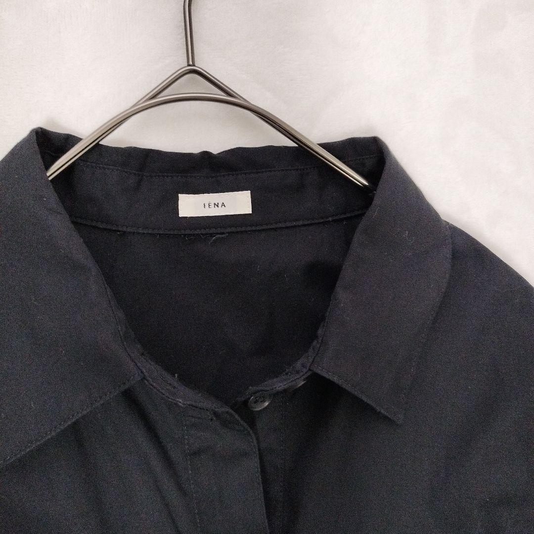 IENA　イエナ　Cブロードショートオールインワン　ブラック　38