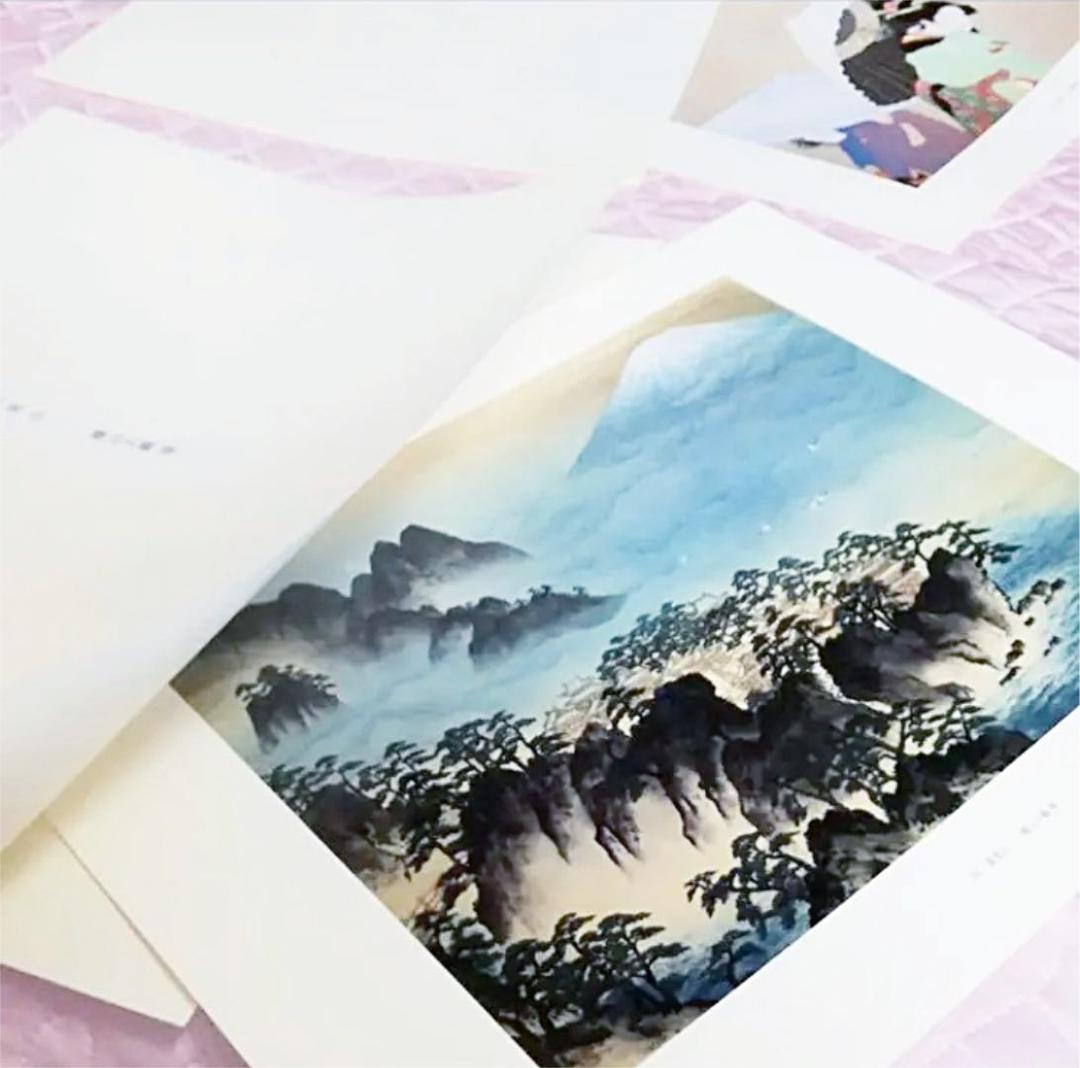 ★専用画面★ 「近代日本画美術名作選」 足立美術館　横山大観　上村松園