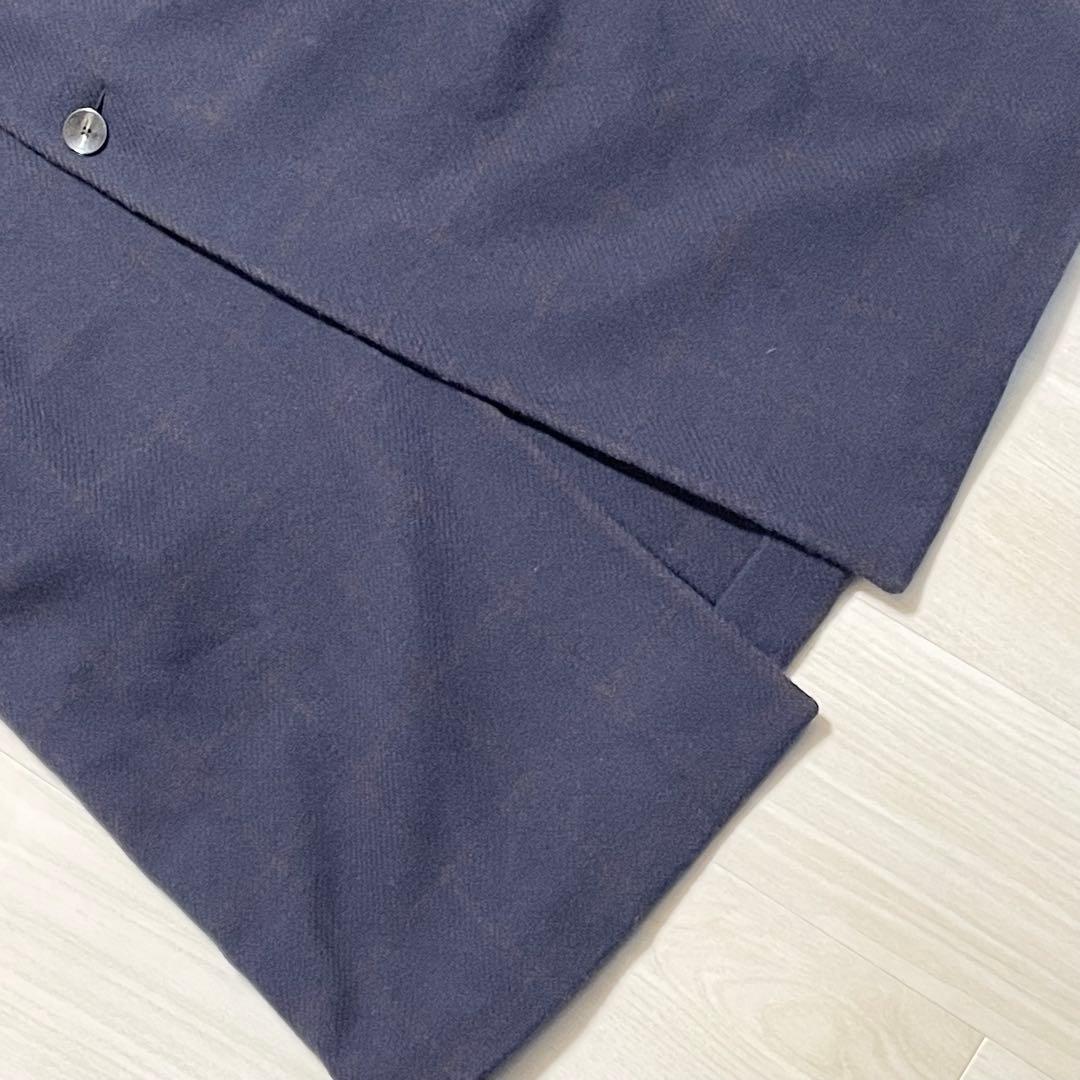 CARUSO【バタフライ 美品】チェスターコート Lサイズ位 ビジネス メンズ