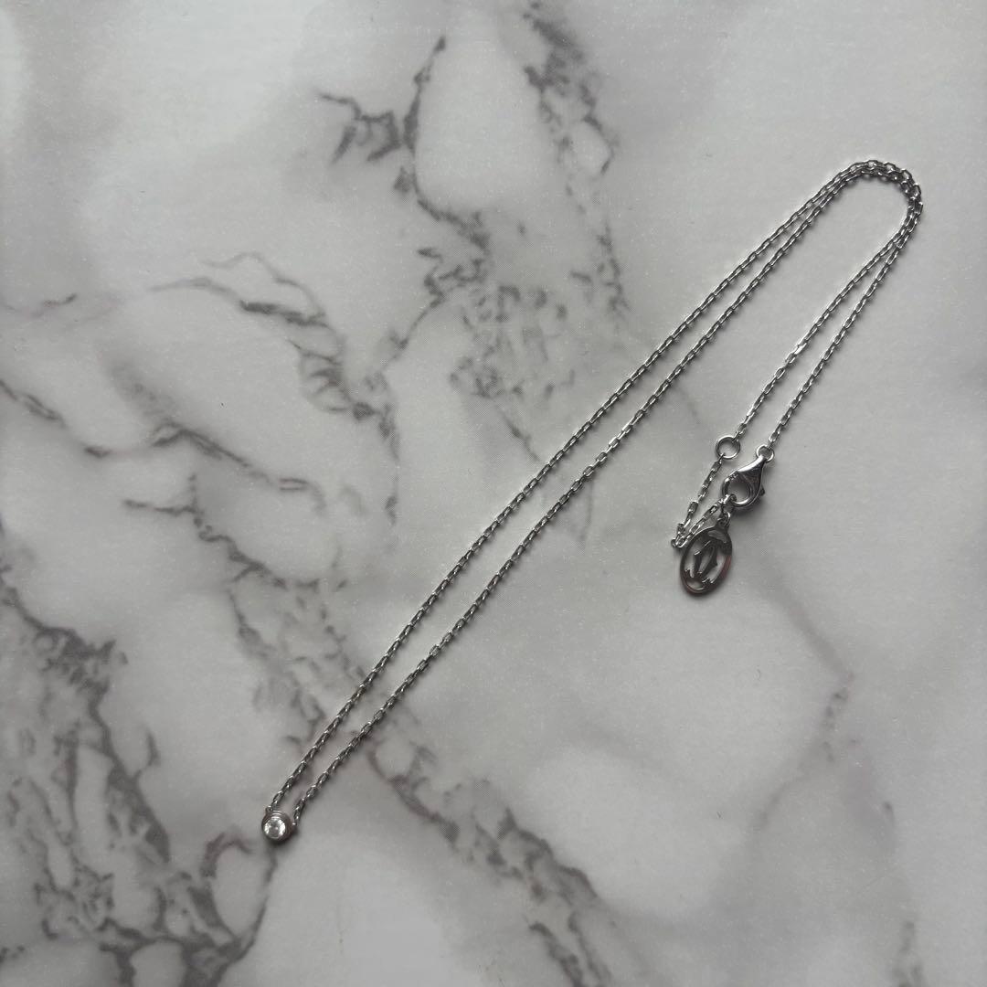 【とむとむ】Cartier ネックレス ダイヤモンド付き