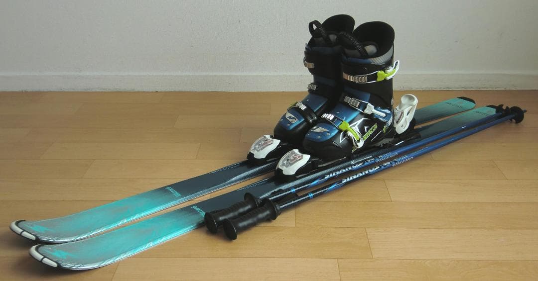 ■■送料無料■ブリザード■ジュニア用スキーセット■板140/靴24■WAX済■■