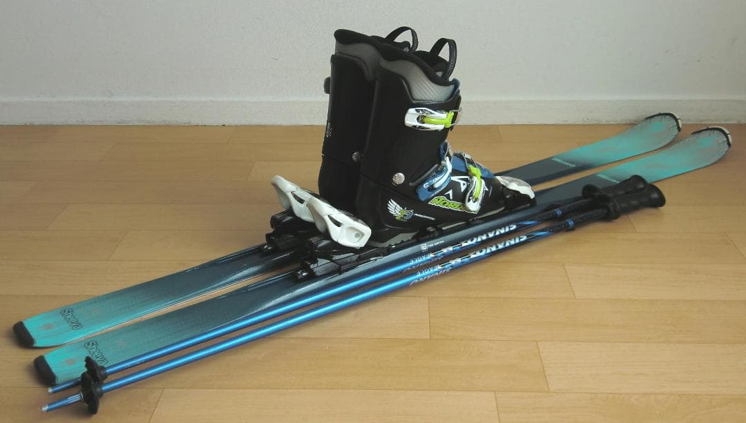 ■■送料無料■ブリザード■ジュニア用スキーセット■板140/靴24■WAX済■■