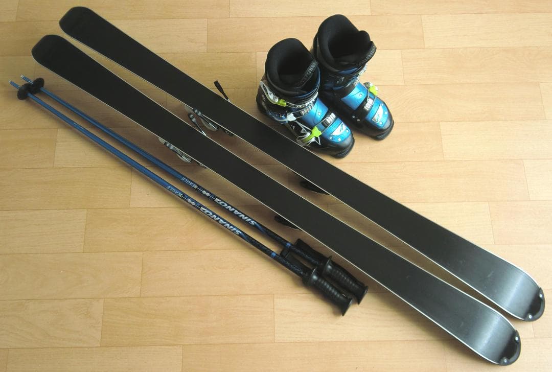 ■■送料無料■ブリザード■ジュニア用スキーセット■板140/靴24■WAX済■■