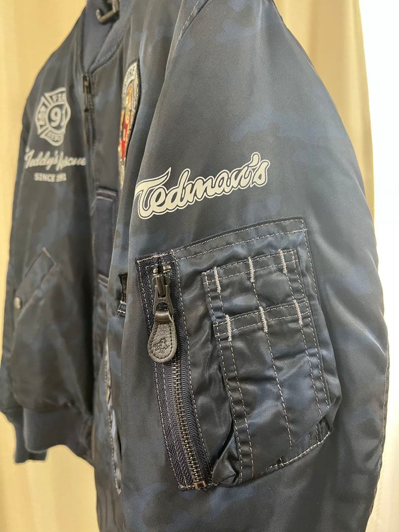 テッドマン　MA-1 フライトジャケット TMA-170M 消防士