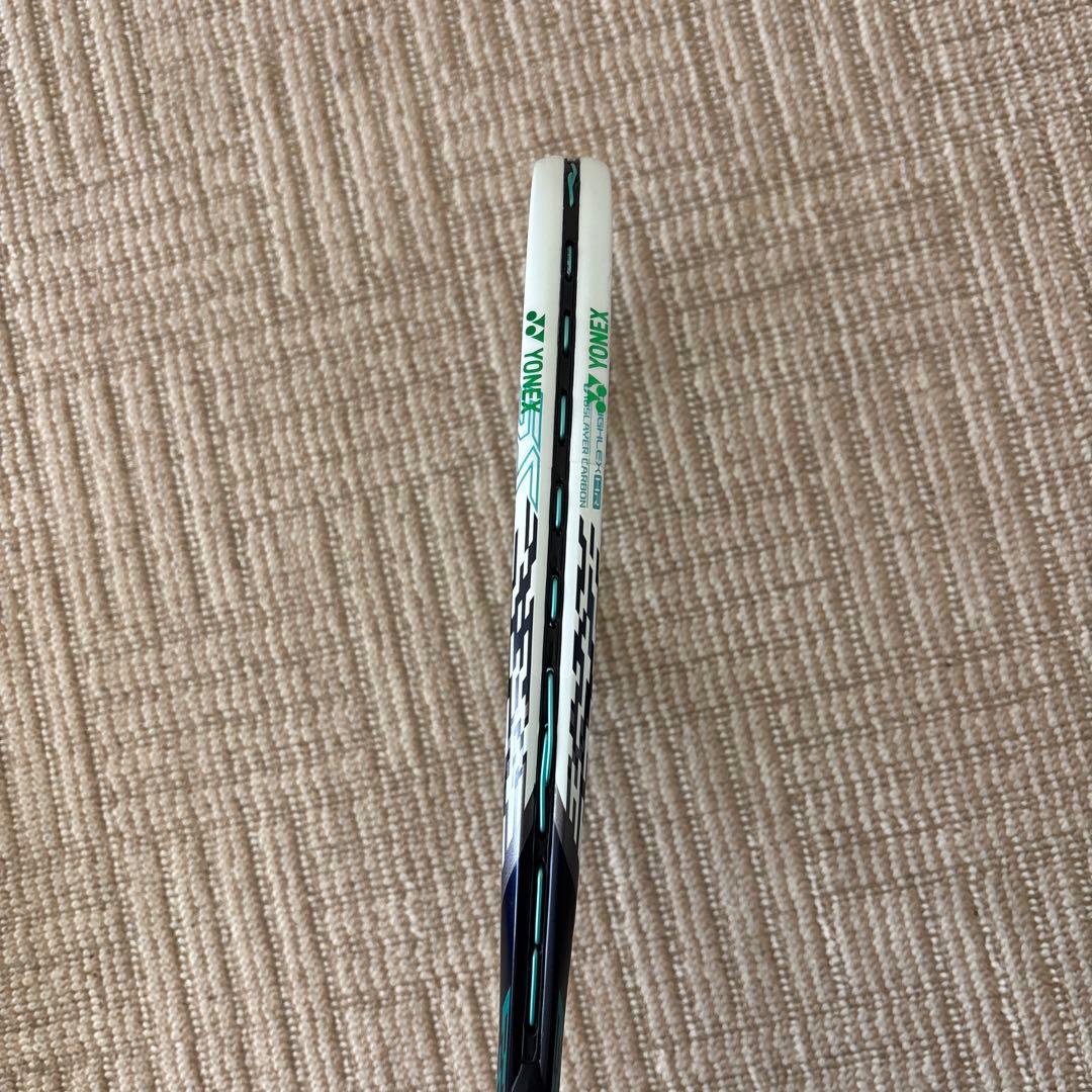 美品 YONEX ソフトテニスラケットエフレーザー5S エメラルド