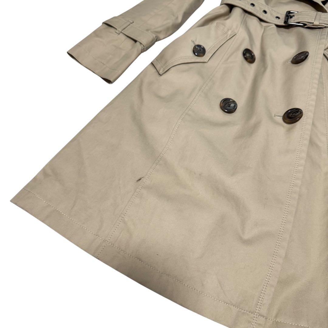 バーバリーブルーレーベル ハニーベージュ ライナー トレンチコート　ノバチェック