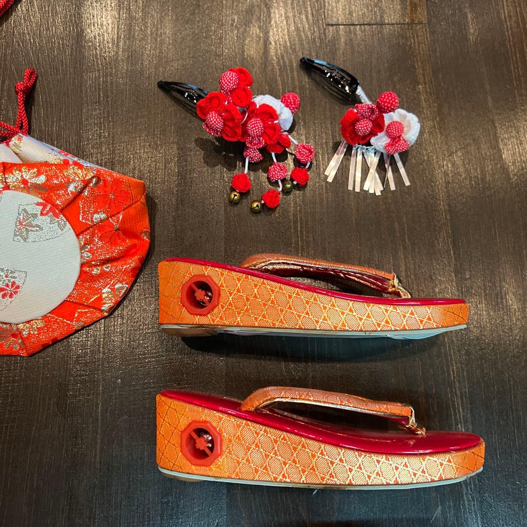 専用 お着物のみ アンティーク 逸品 七五三 三歳 着物 被布