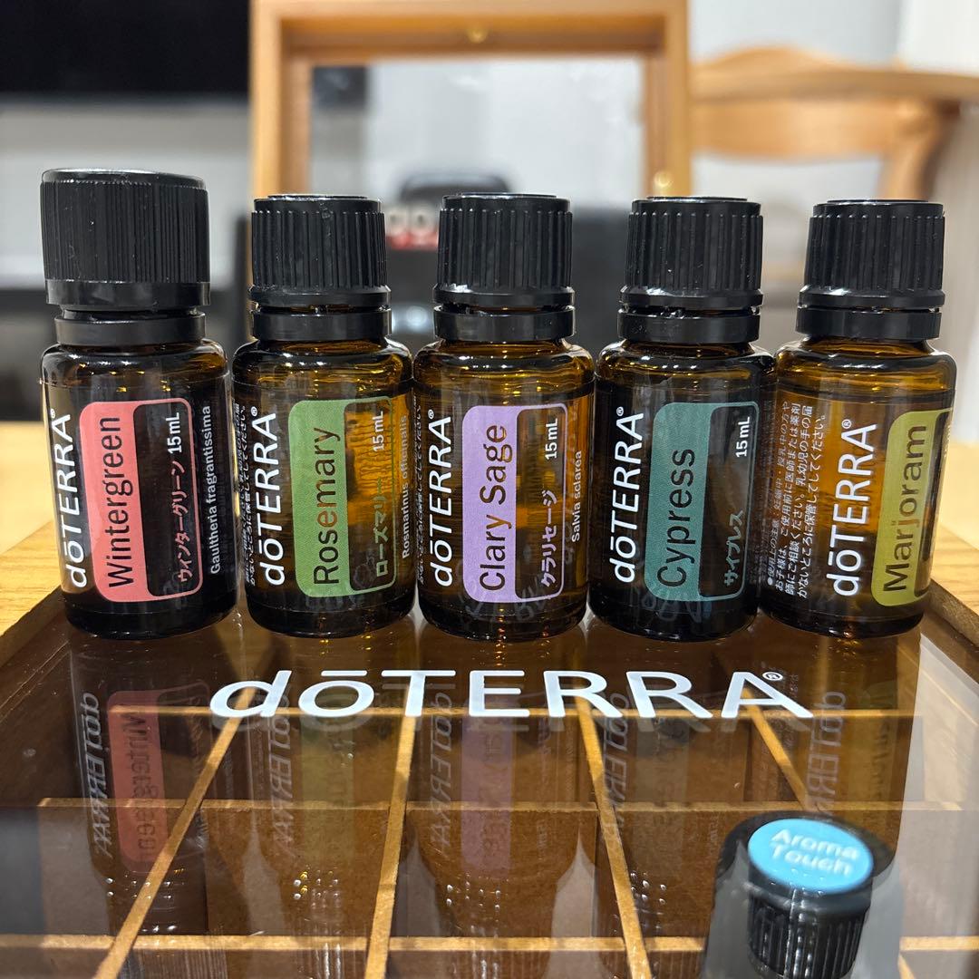 doTERRA ドテラ アロマオイル まとめ売り 各15ml 単品購入可能