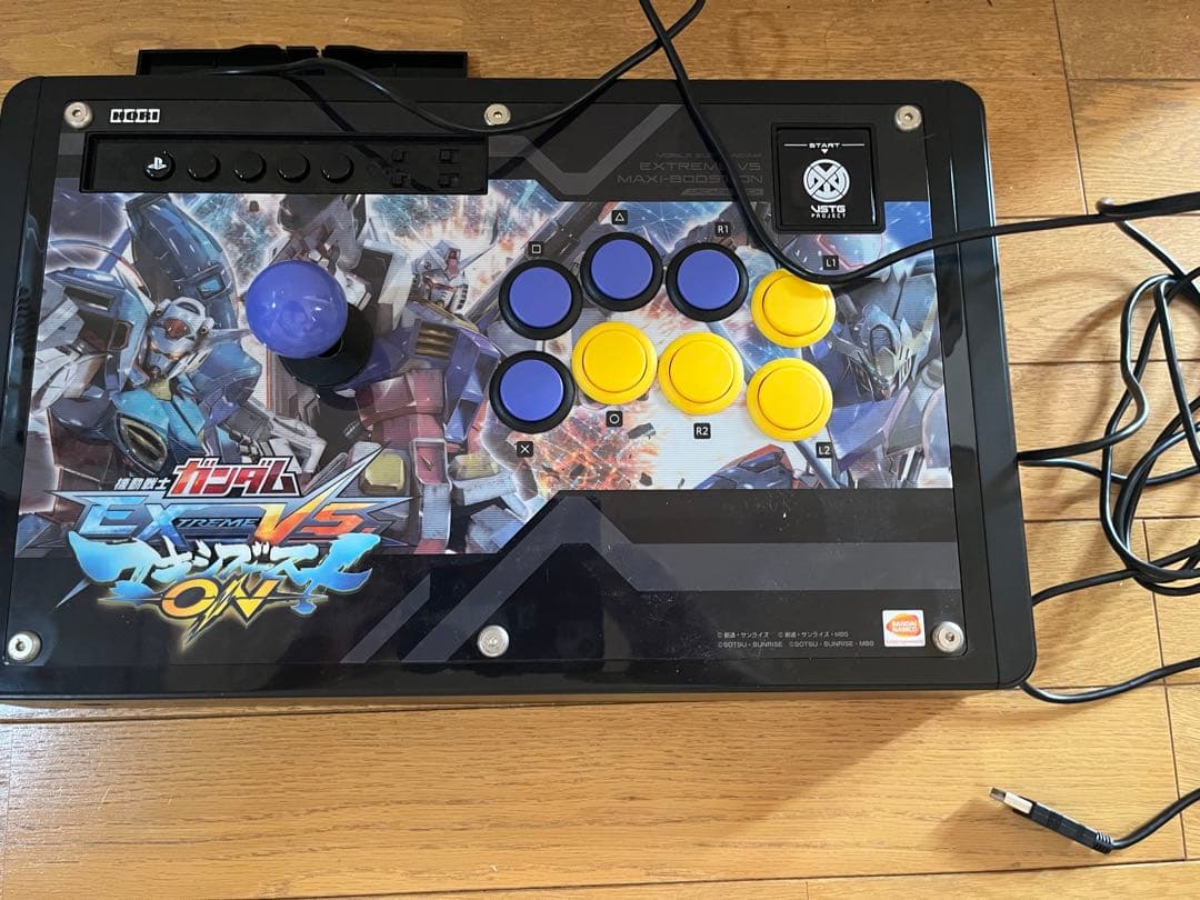 PS4アーケードスティック ガンダムマキシブーストON