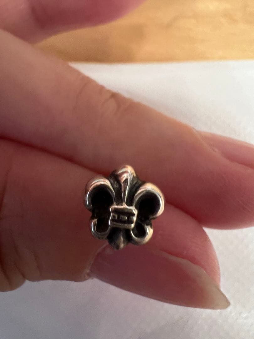 クロムハーツ　BSフレア　シルバー925 ピアス(片耳用)