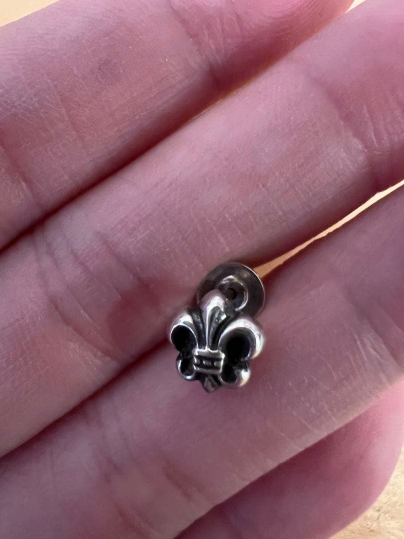 クロムハーツ　BSフレア　シルバー925 ピアス(片耳用)