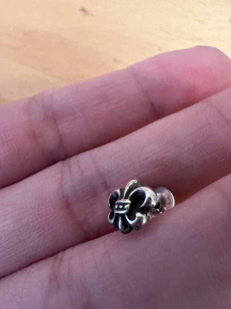 クロムハーツ　BSフレア　シルバー925 ピアス(片耳用)