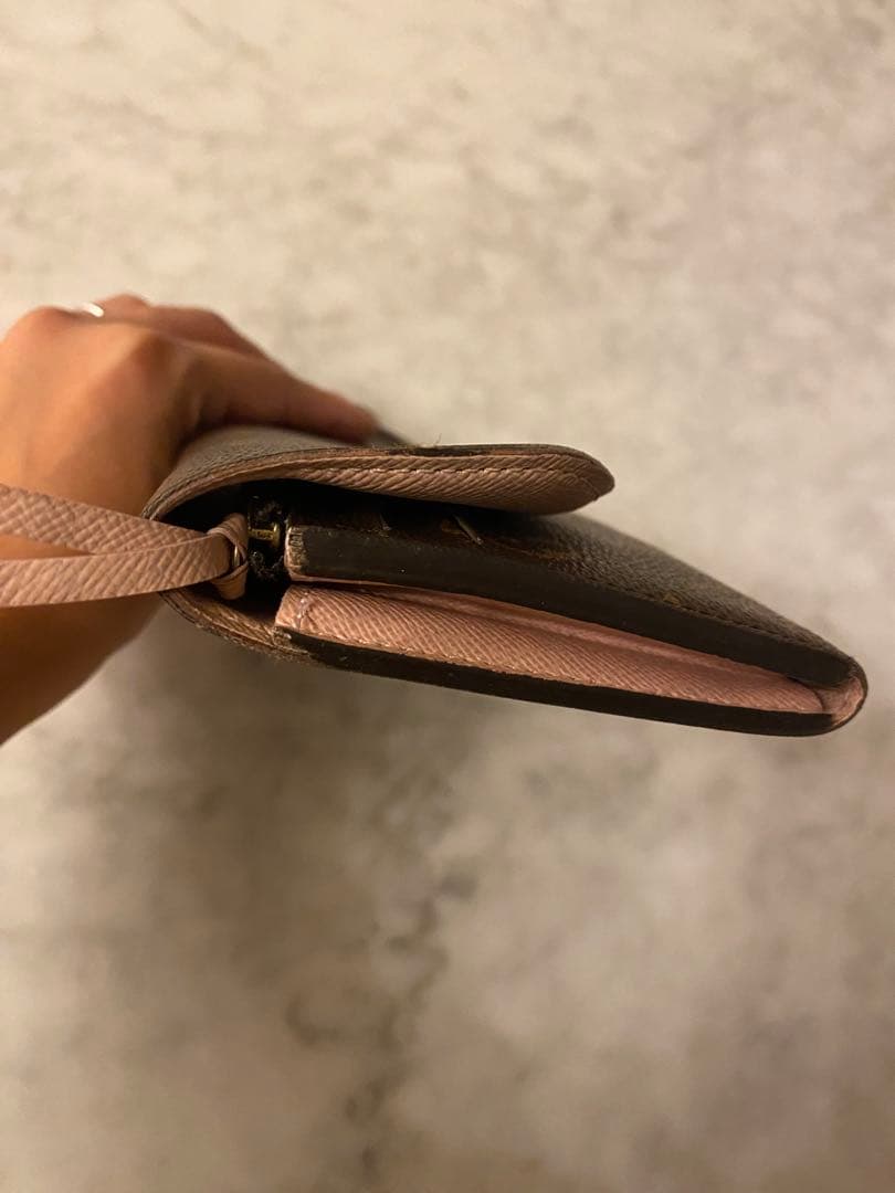 ルイ・ヴィトン 長財布 ブラウン モノグラム