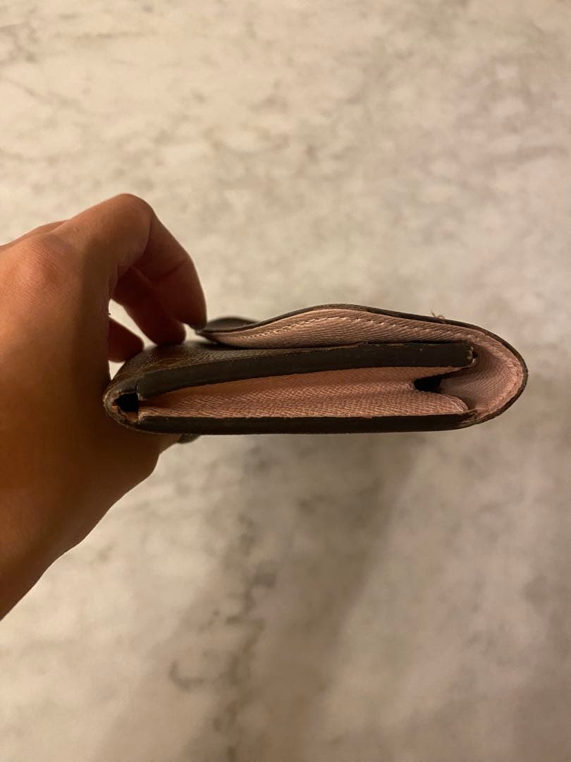 ルイ・ヴィトン 長財布 ブラウン モノグラム