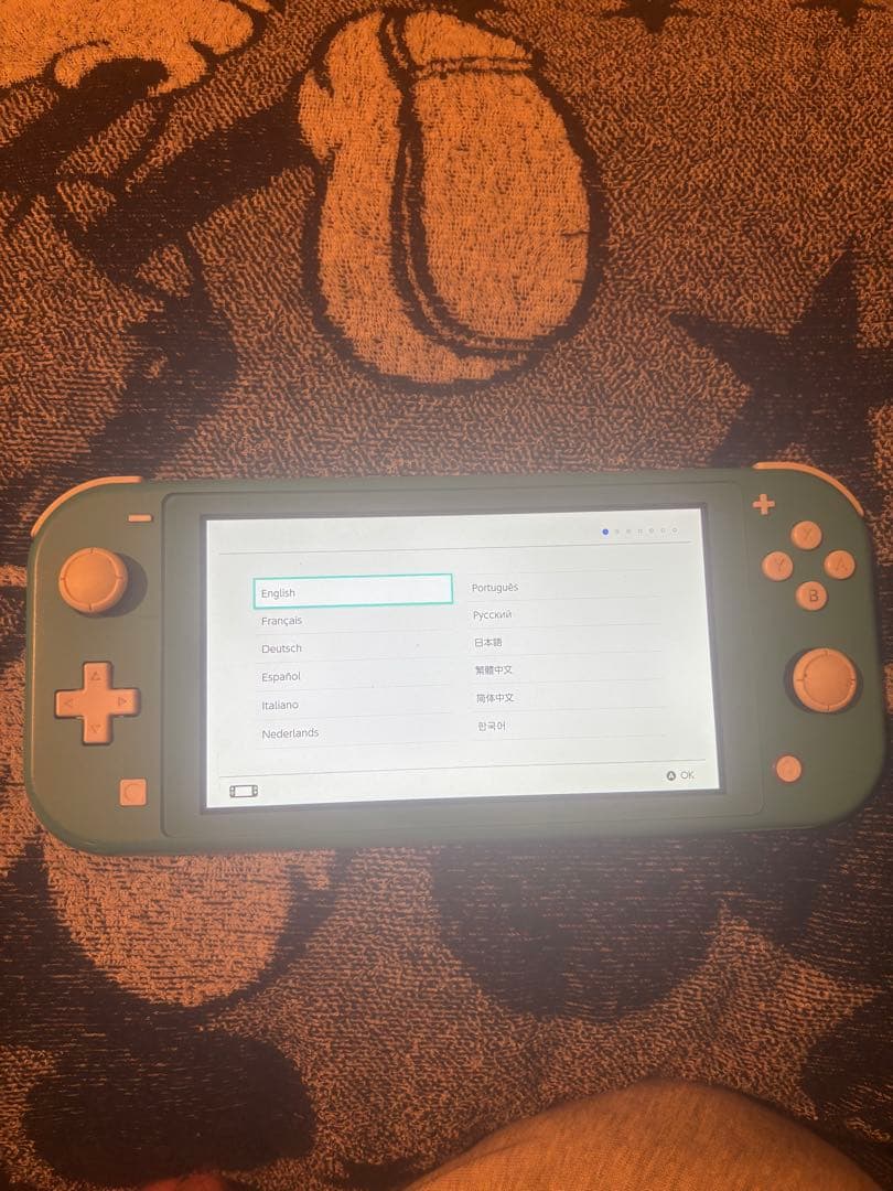 スイッチライト本体　初期化済み　ケース　ドラゴンボールカセット付き　ターコイズ