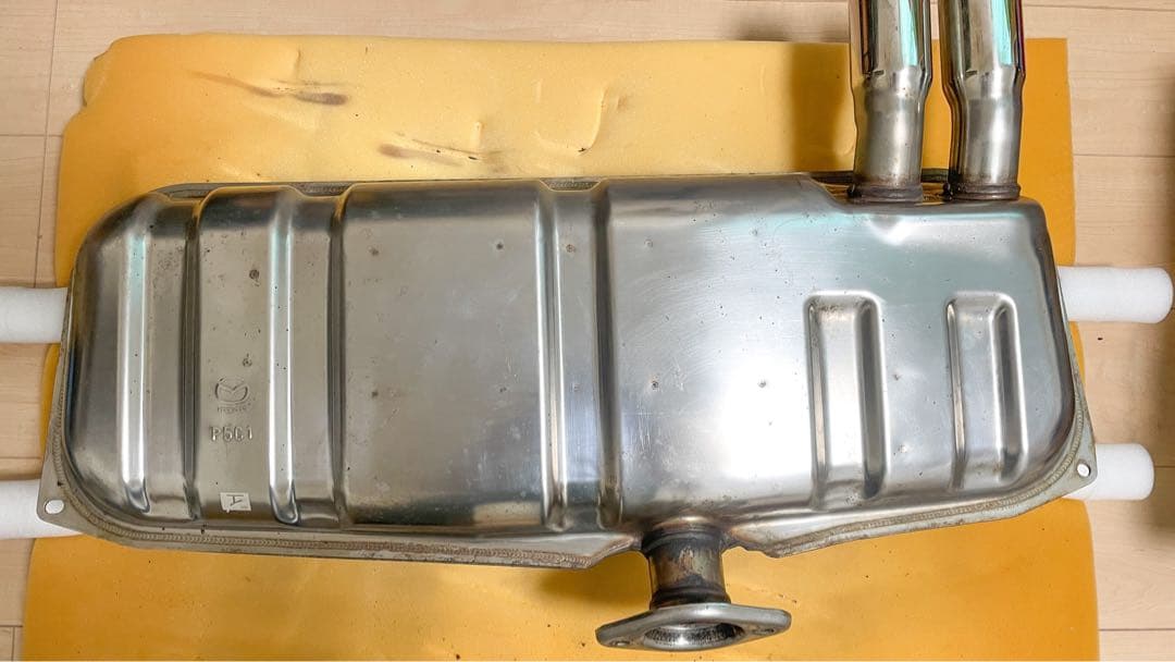 【やこちゃん 】Mazda ND ロードスター P5C1 マフラー 本体