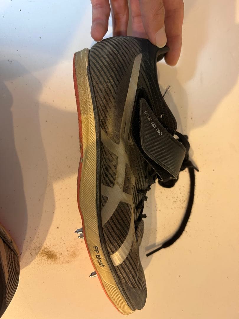 asics sonic sky proスパイクシューズ