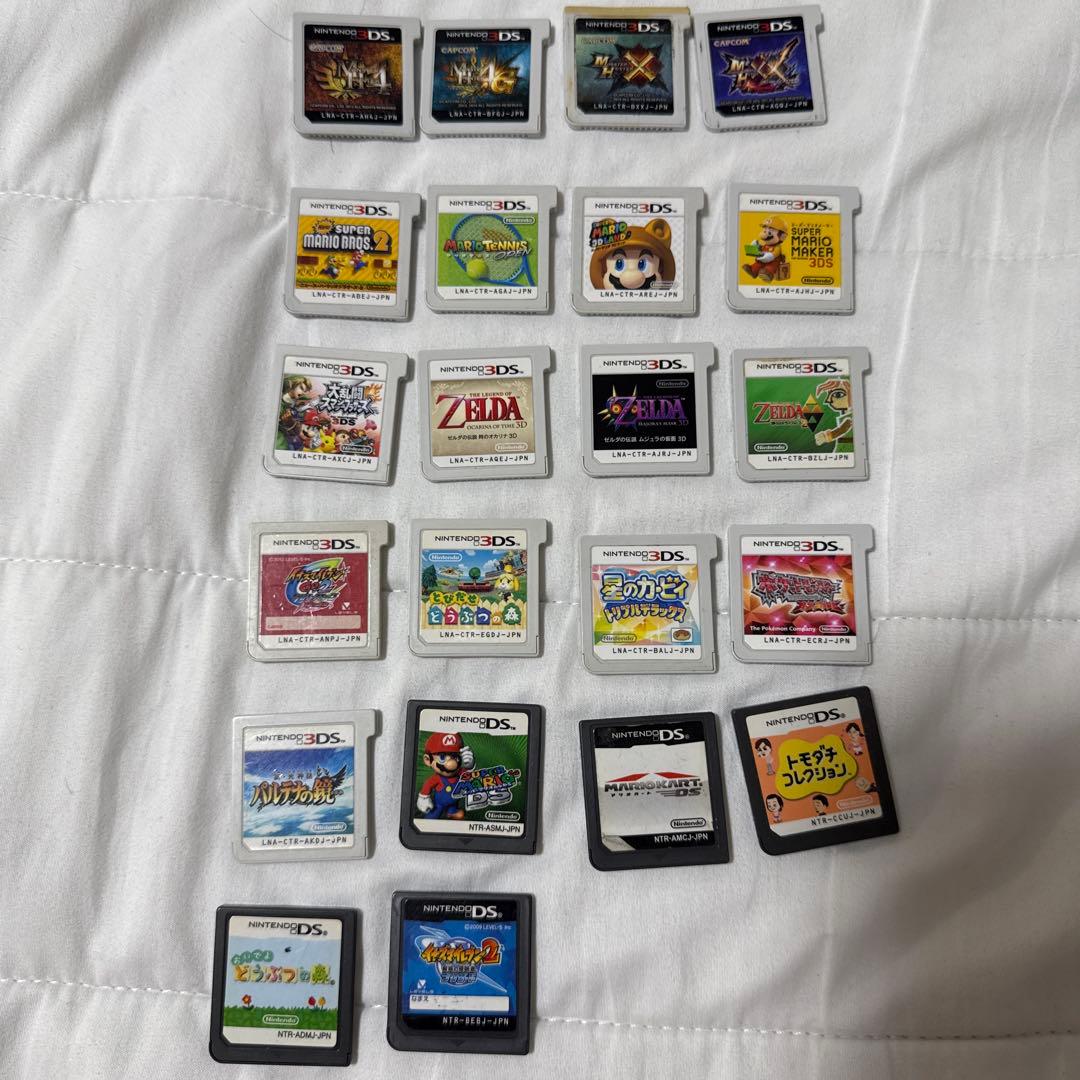 【全て動作確認済み！】3DS/DSソフト まとめ売り 22本セット