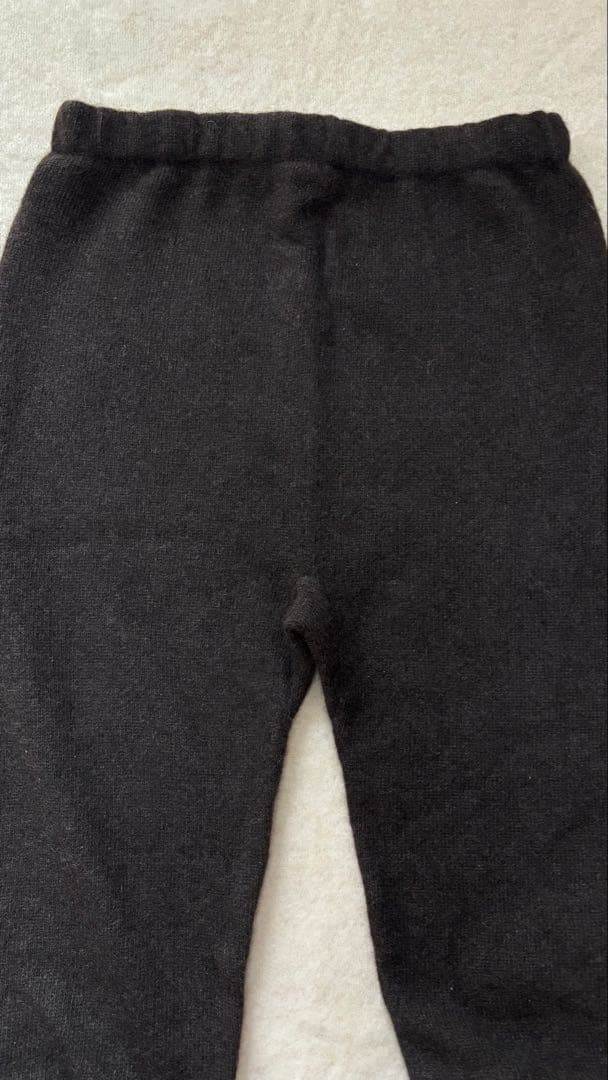 ヤクウールレギンス ヤク100％ Lサイズ モンゴル産 厚手 スパッツ 柔らか