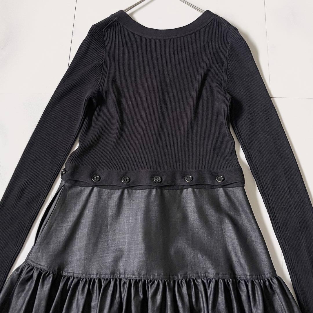 美品✨ フォクシー アディアム ロングワンピース コンバーチブルニットドレス S