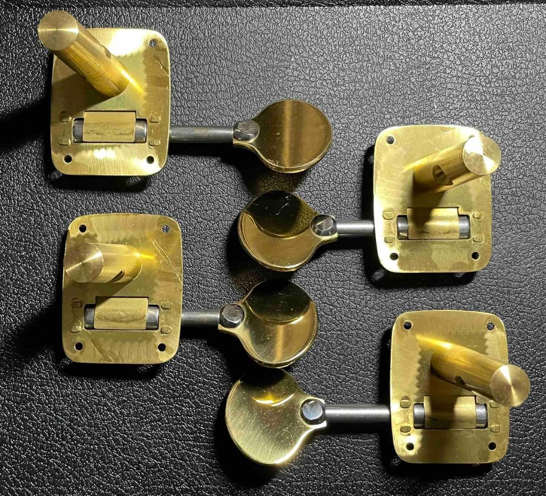 コントラバス　糸巻（ペグ）4弦コントラバス用セット（4個）