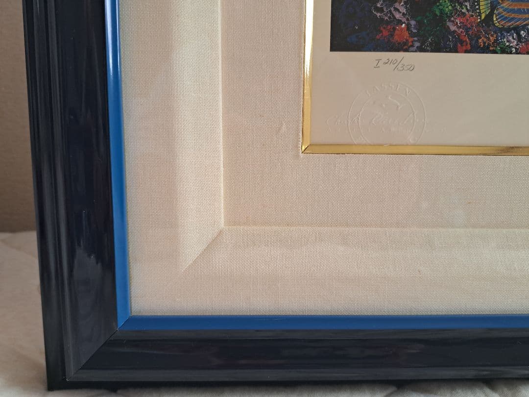 クリスチャンラッセン ソーサラー・オブ・ザ・シー　絵画　ディズニー　直筆サイン