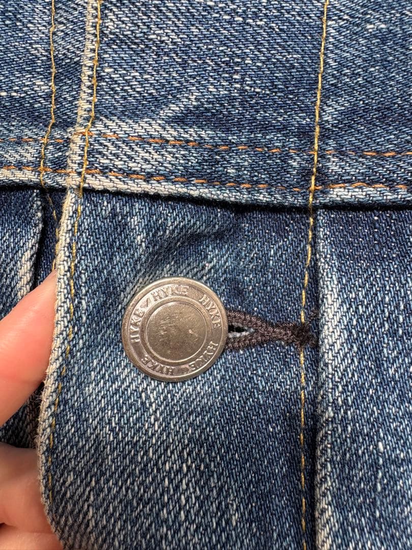 HYKE バルーンスリーブ デニムジャケット