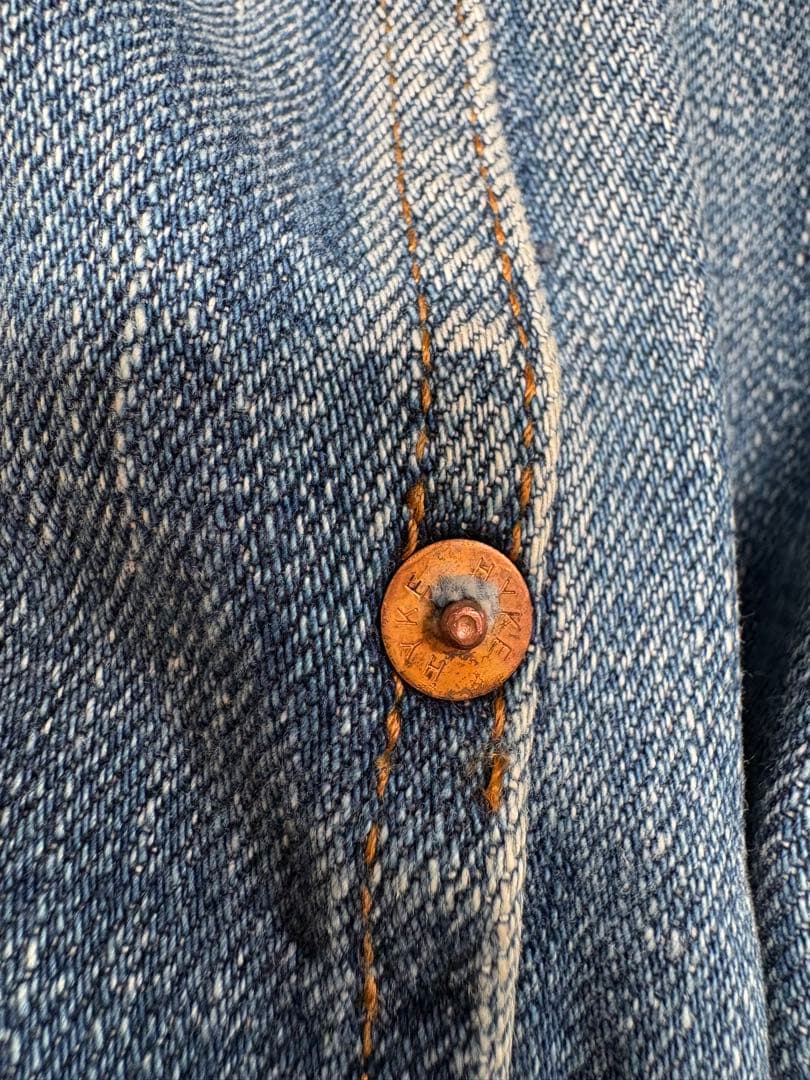 HYKE バルーンスリーブ デニムジャケット