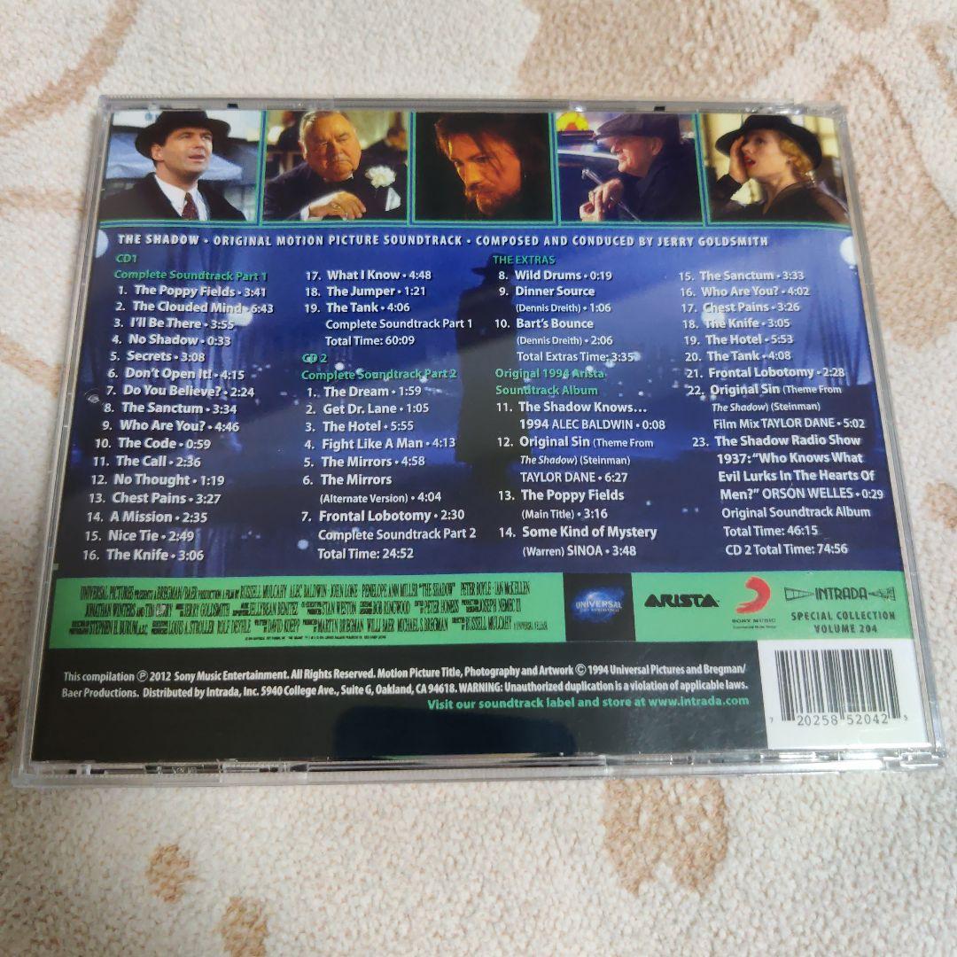 The Shadow サウンドトラック CD