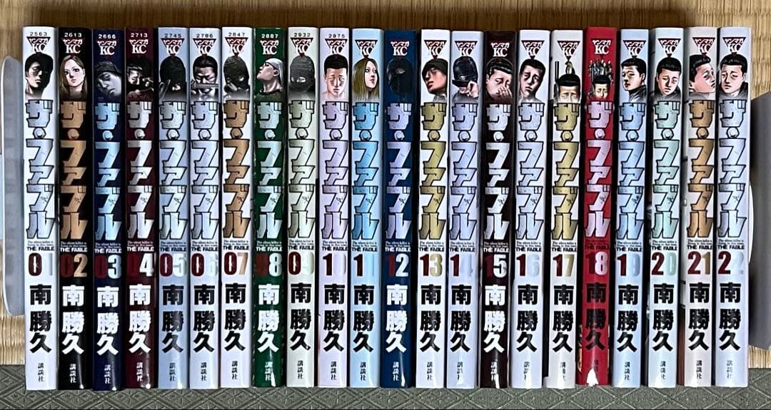 【良品多数】ザ・ファブル 全22巻
