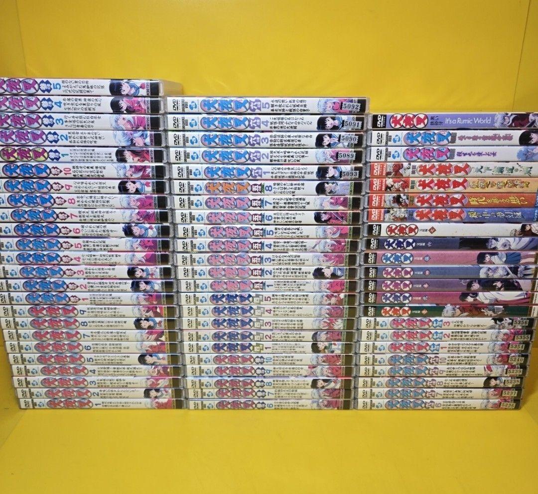 新品ケース交換済　犬夜叉 1章～完結編+映画、特別編　DVD 69巻セット