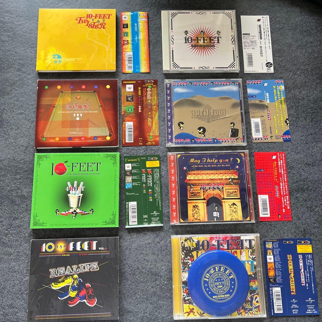 【初回限定版、帯付き多数】 10-FEET CDまとめ売り