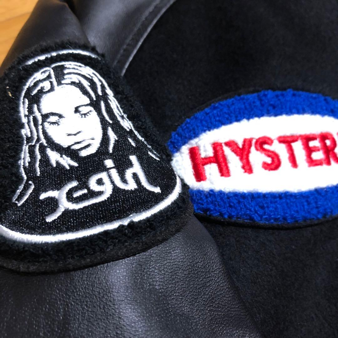 ヒステリックグラマー エックスガール コラボ 革レザー スタジャン