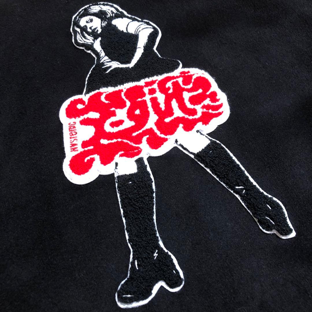 ヒステリックグラマー エックスガール コラボ 革レザー スタジャン