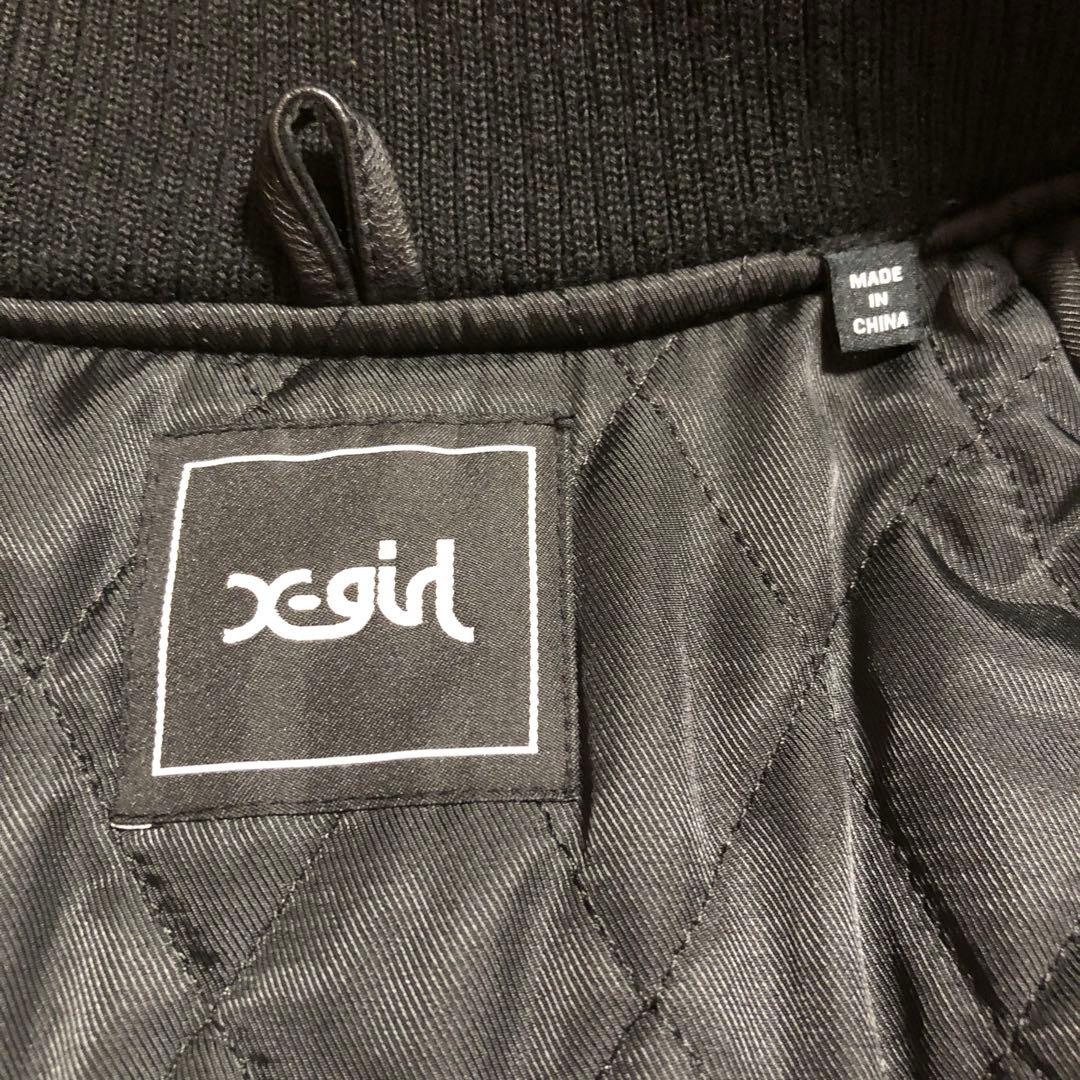 ヒステリックグラマー エックスガール コラボ 革レザー スタジャン