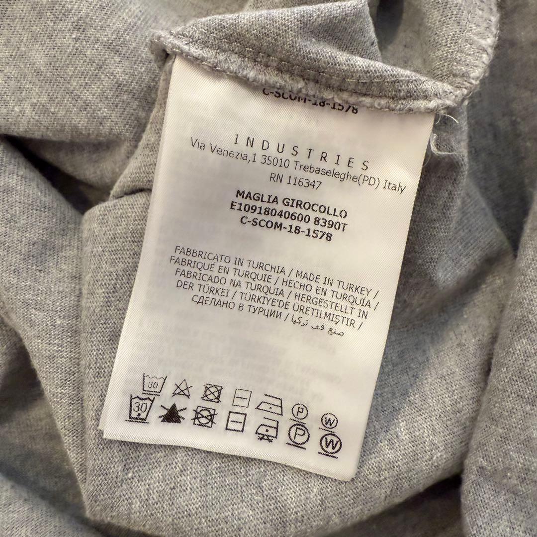 【美品】　国内正規品　MONCLER モンクレール　長袖　グレー　ロングTシャツ