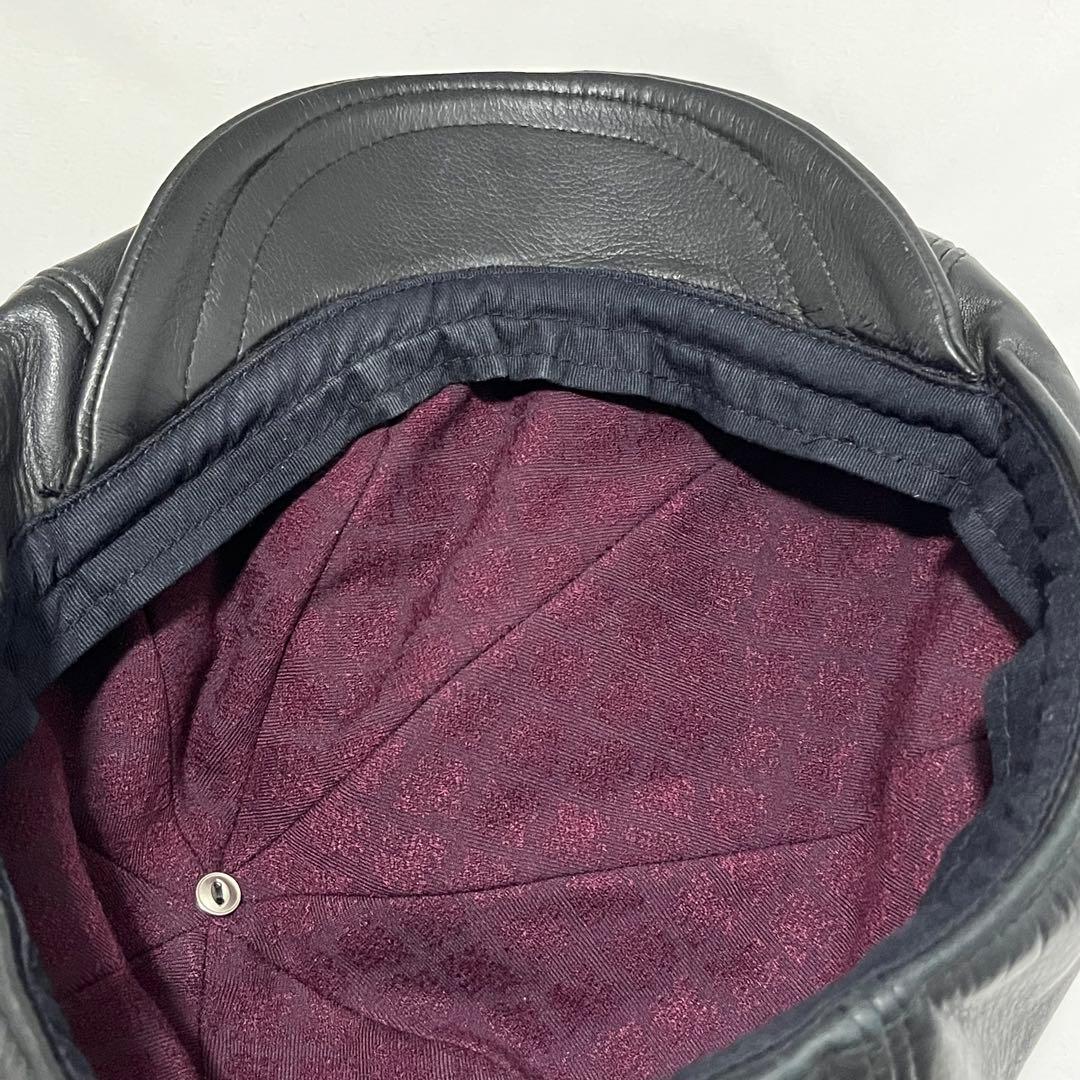 【希少】Blue books Co. キャスケット Ghetto Boy レザー