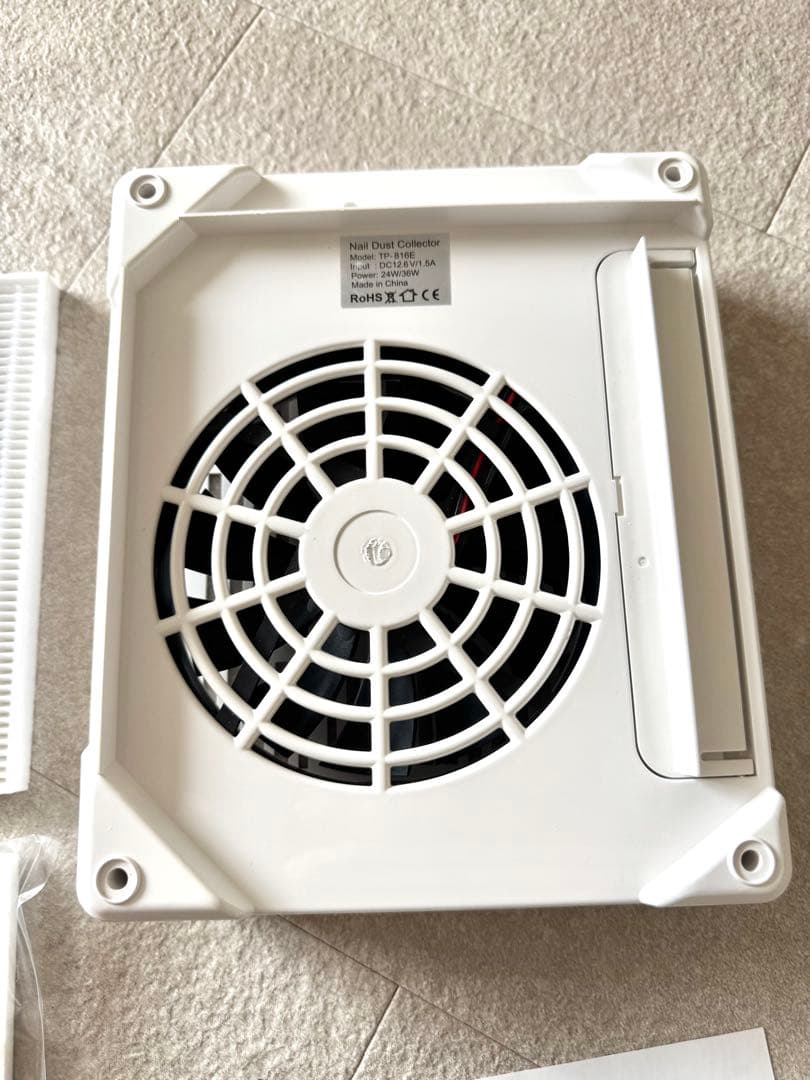 【未使用フィルター、シート付き】Luft ダストコレクター ホワイト