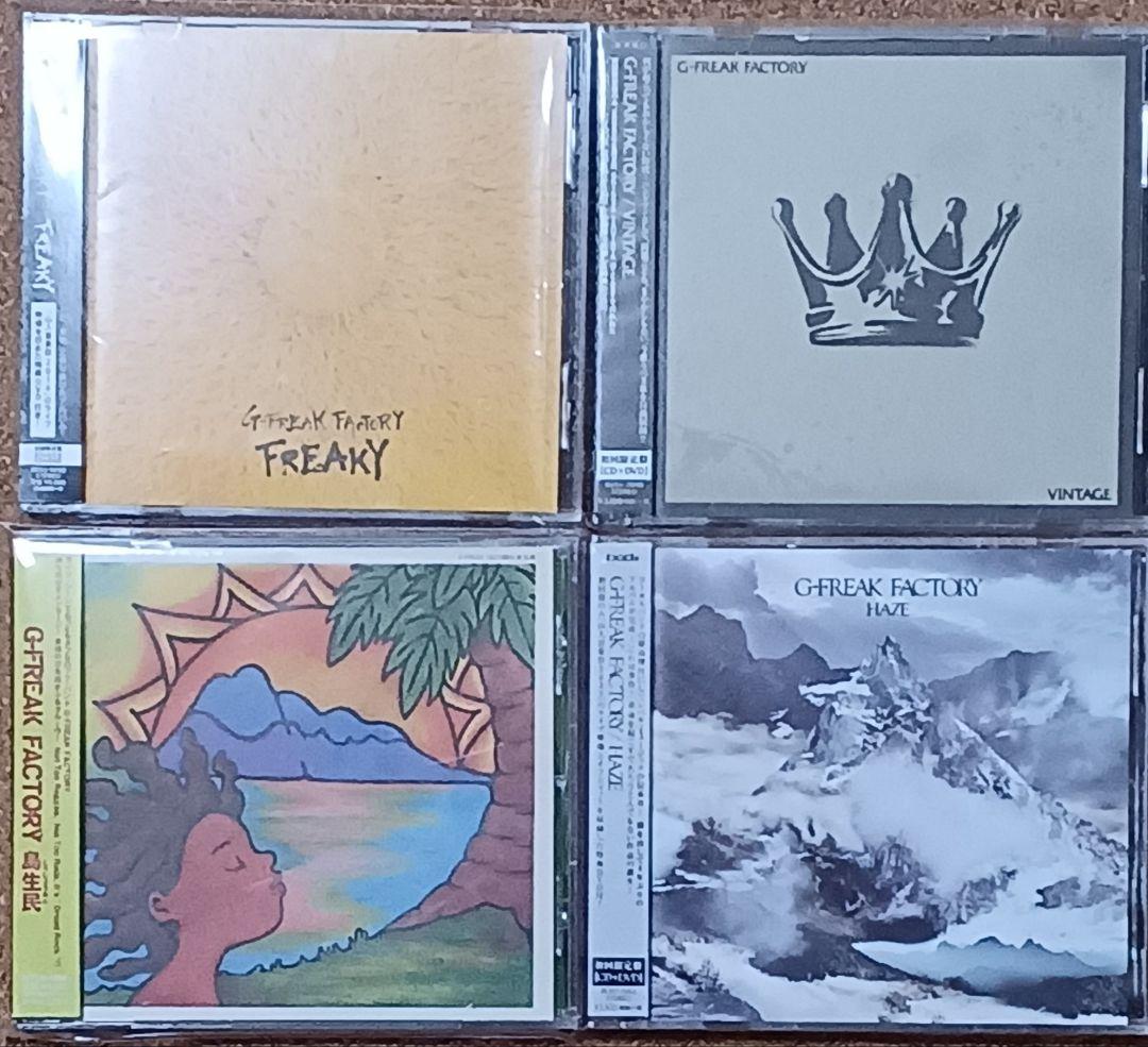G-FREAK FACTORY 初回限定盤 DVD 帯付4タイトルセット