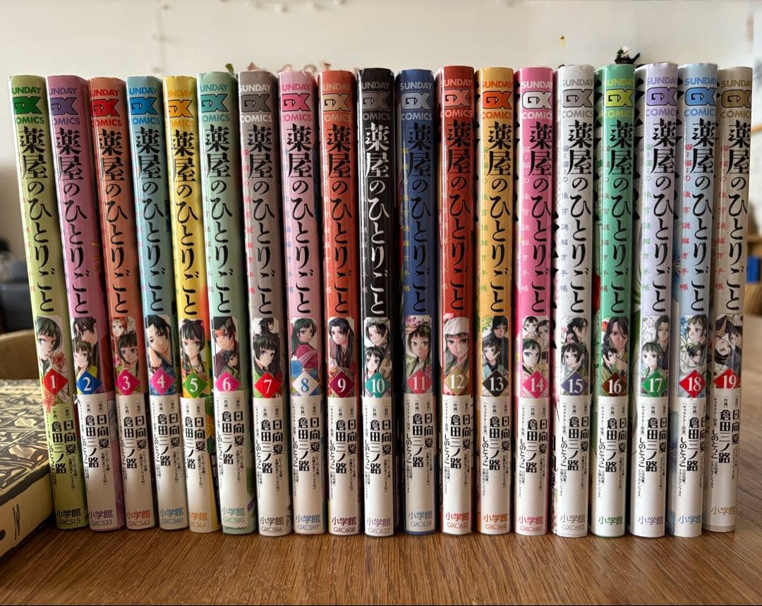 【すー】漫画　薬屋のひとりごと 1〜19巻+最新20巻 セット