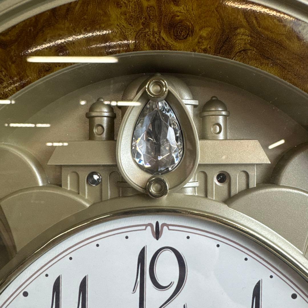 からくり電波時計 ロディ パルミューズクイーンダムDX 稼動品