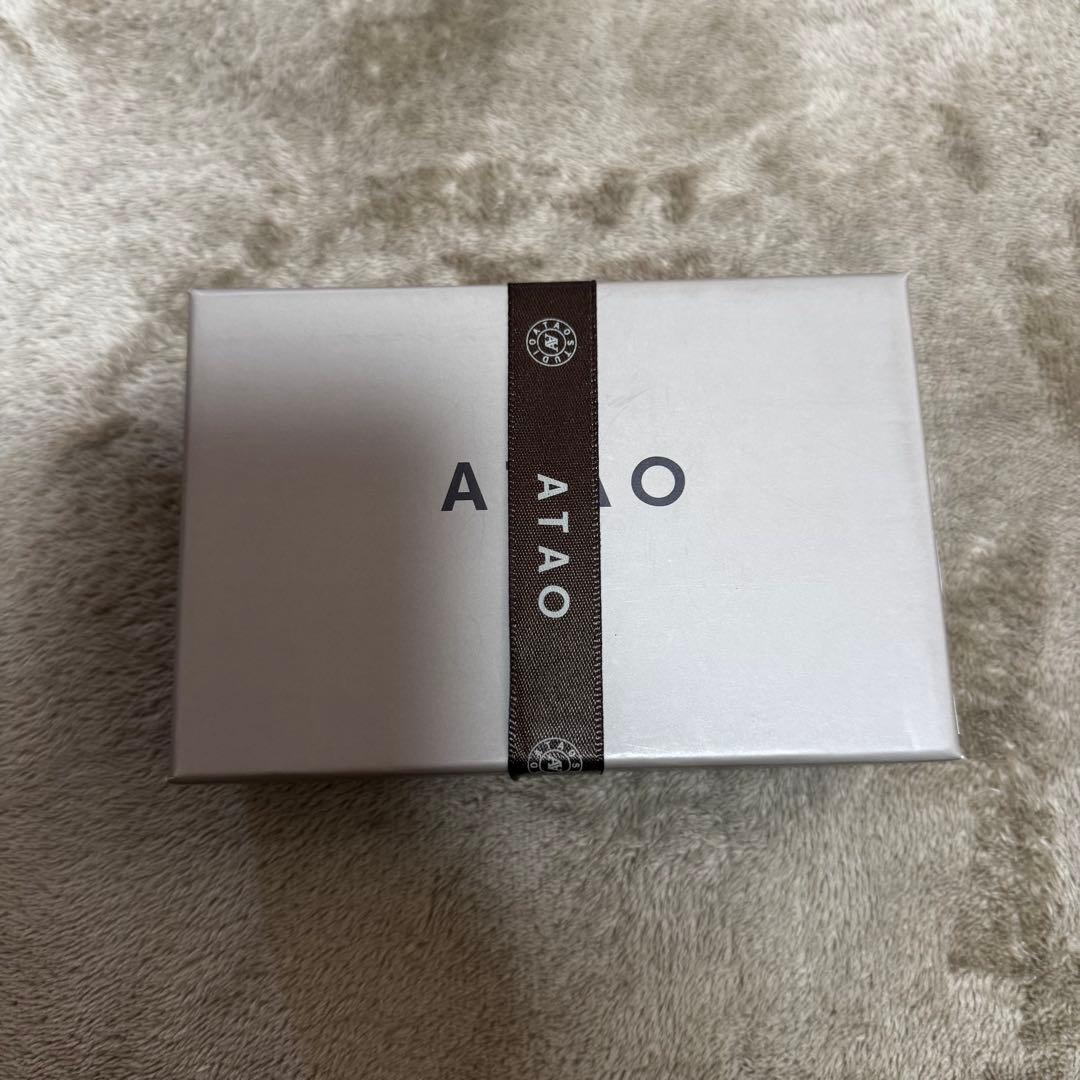 ATAO アタオ キーケース ケース 3連 レザー 黒