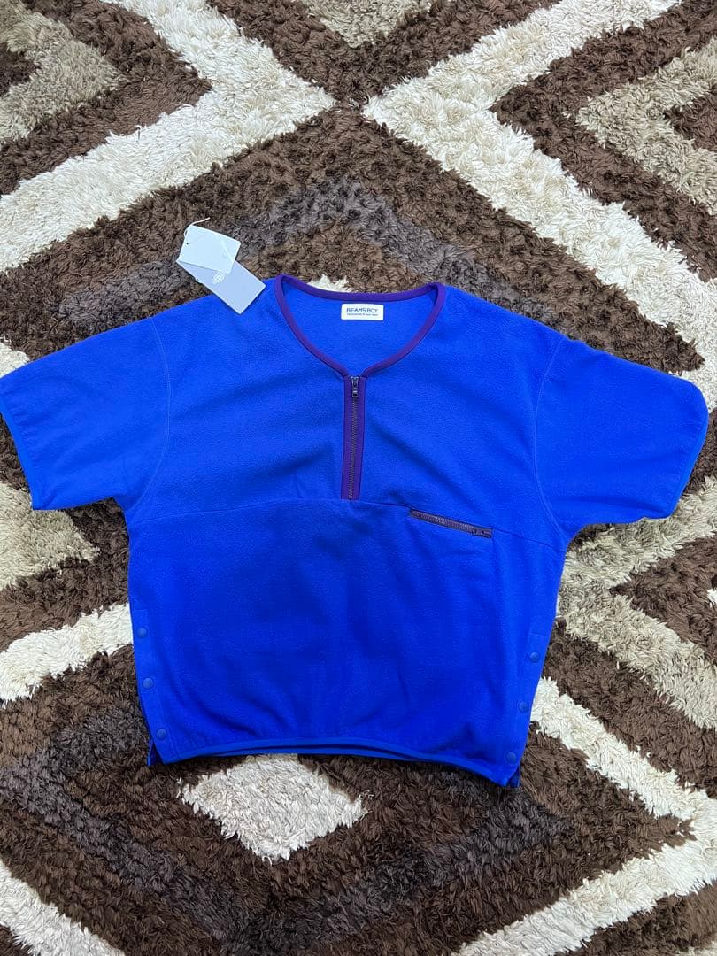 BEAMS BOY 青色 半袖トップス フリーサイズ