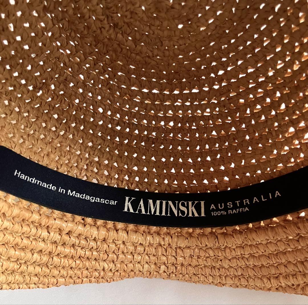 ヘレンカミンスキー　ラフィア帽子