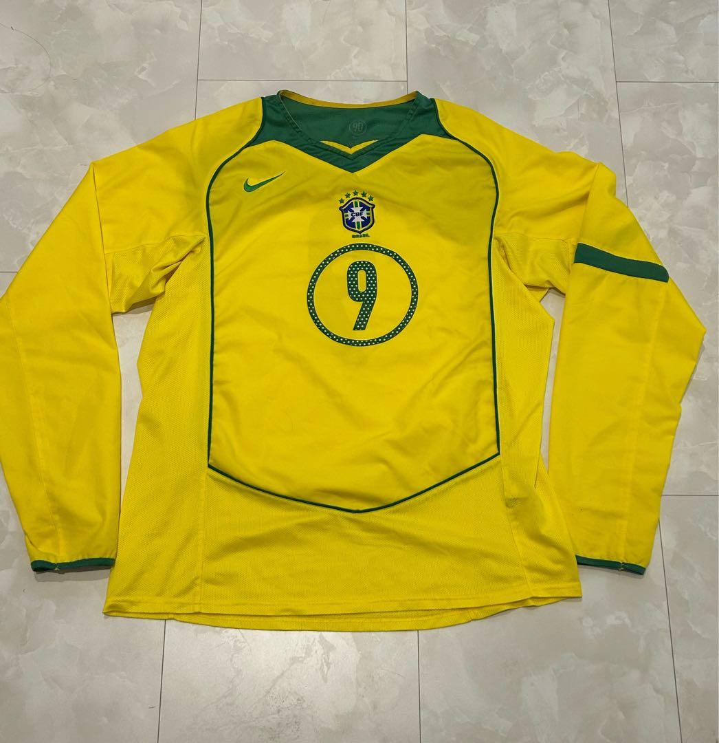 ブラジル代表 ロナウド 2004 長袖