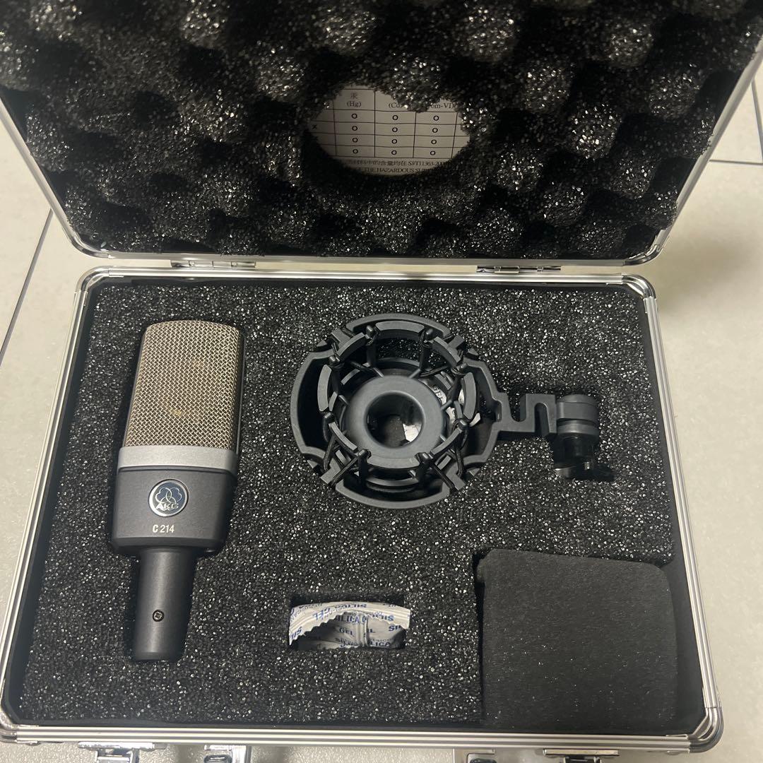 【新品未使用】AKG C214 コンデンサーマイク